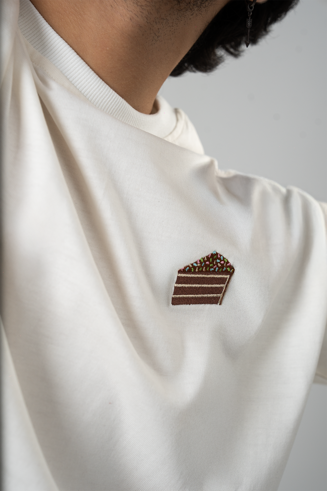 Kalamanteen White Oversized T-Shirt