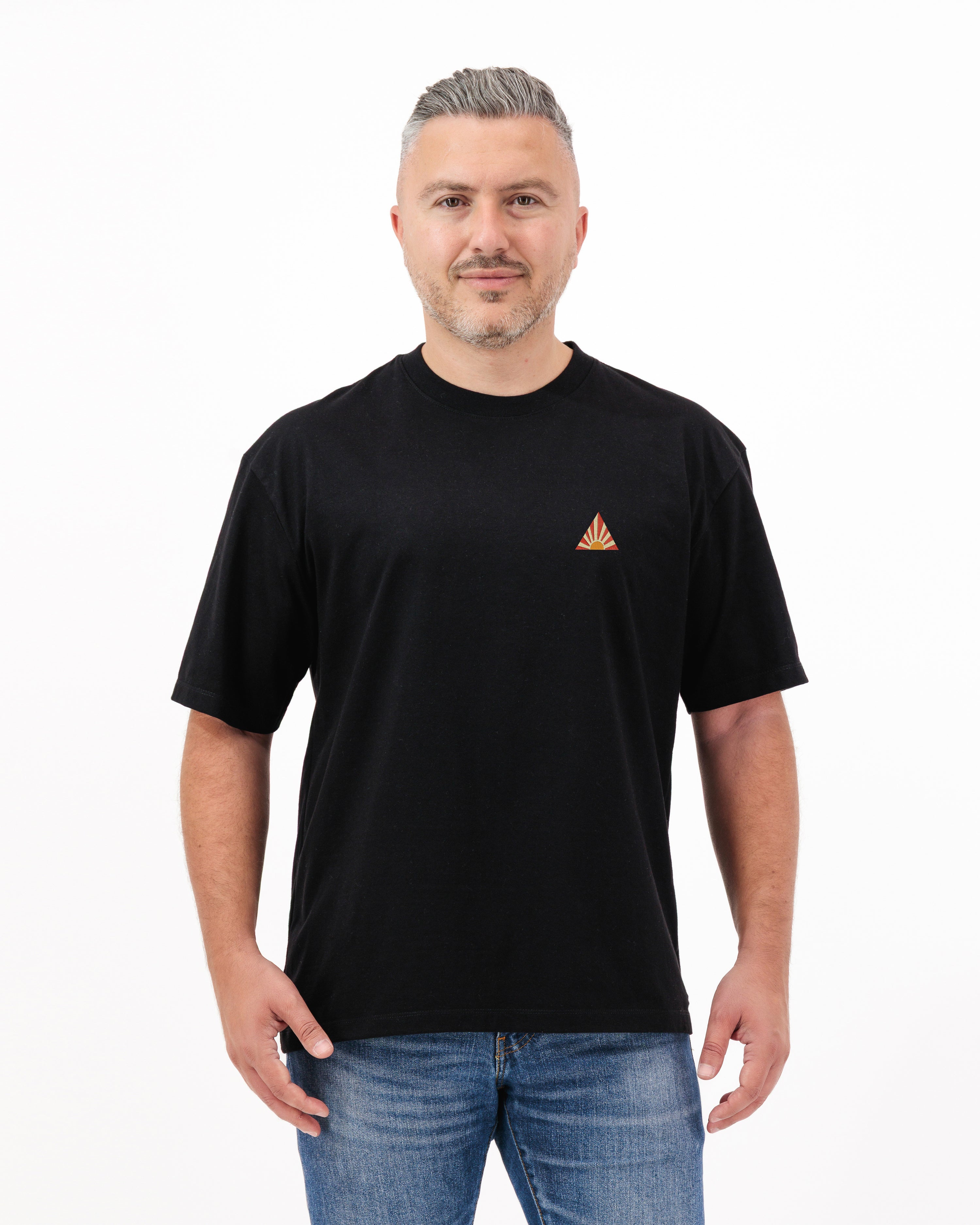 Egyptian Fol black oversized T-shirt