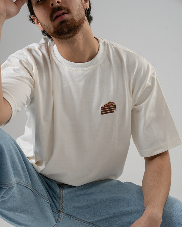 Kalamanteen White Oversized T-Shirt