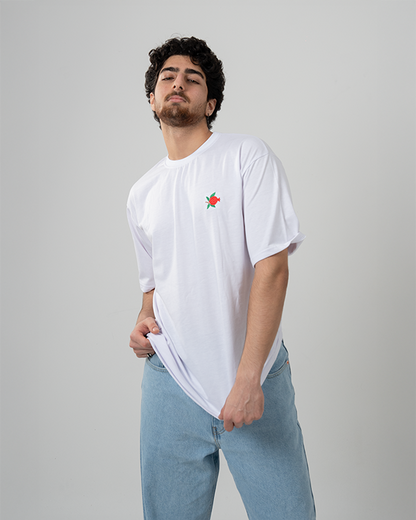 Rumman White Oversized T-Shirt