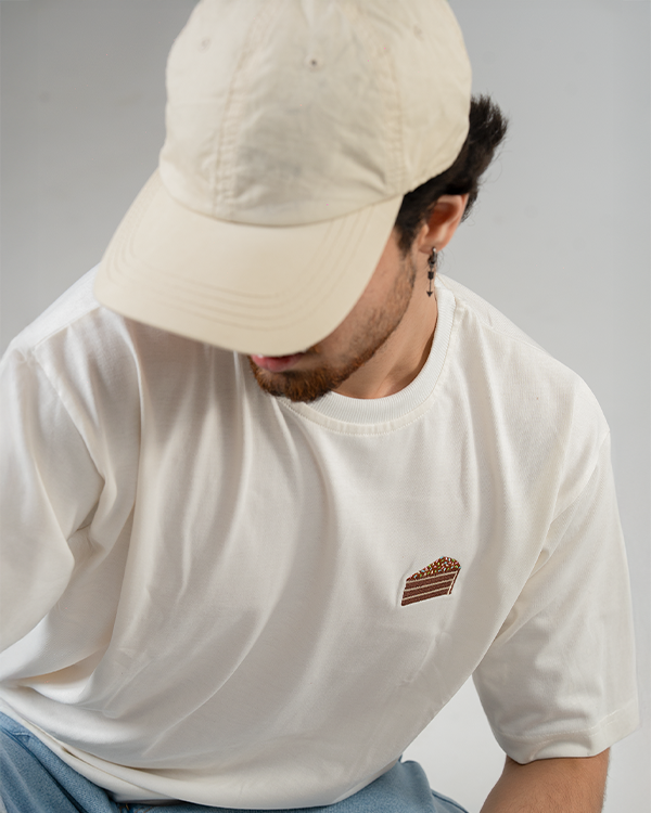 Kalamanteen White Oversized T-Shirt