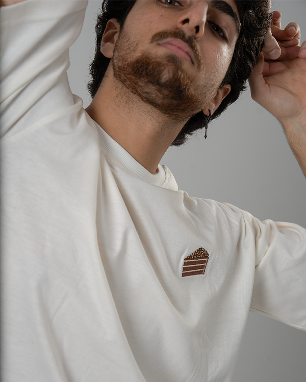 Kalamanteen White Oversized T-Shirt