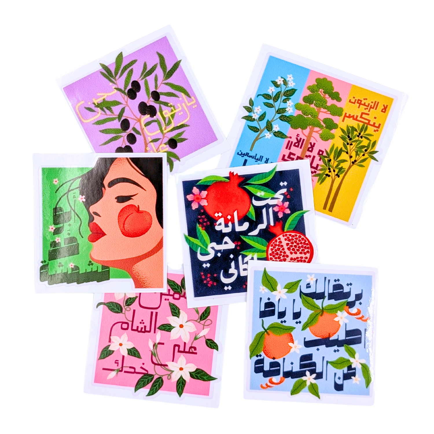 Nostalgia 1983 Vinyl Stickers (Pack of 6)