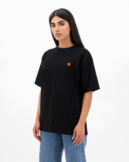 Mishmish Black Unisex Oversized T-Shirt