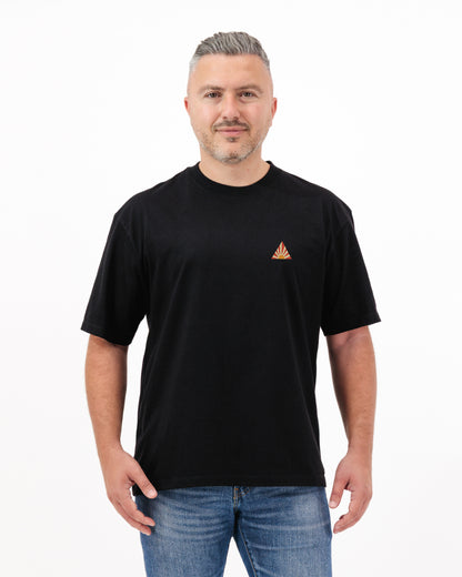 Egyptian Fol black oversized T-shirt