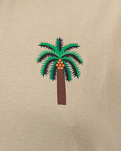 The Palm Brown Oversized T-Shirt