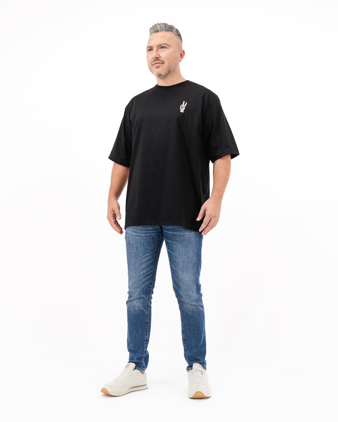 Resilience Black Oversized T-Shirt