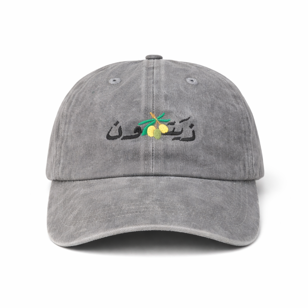 Zeitoon Cap - Stone washed grey
