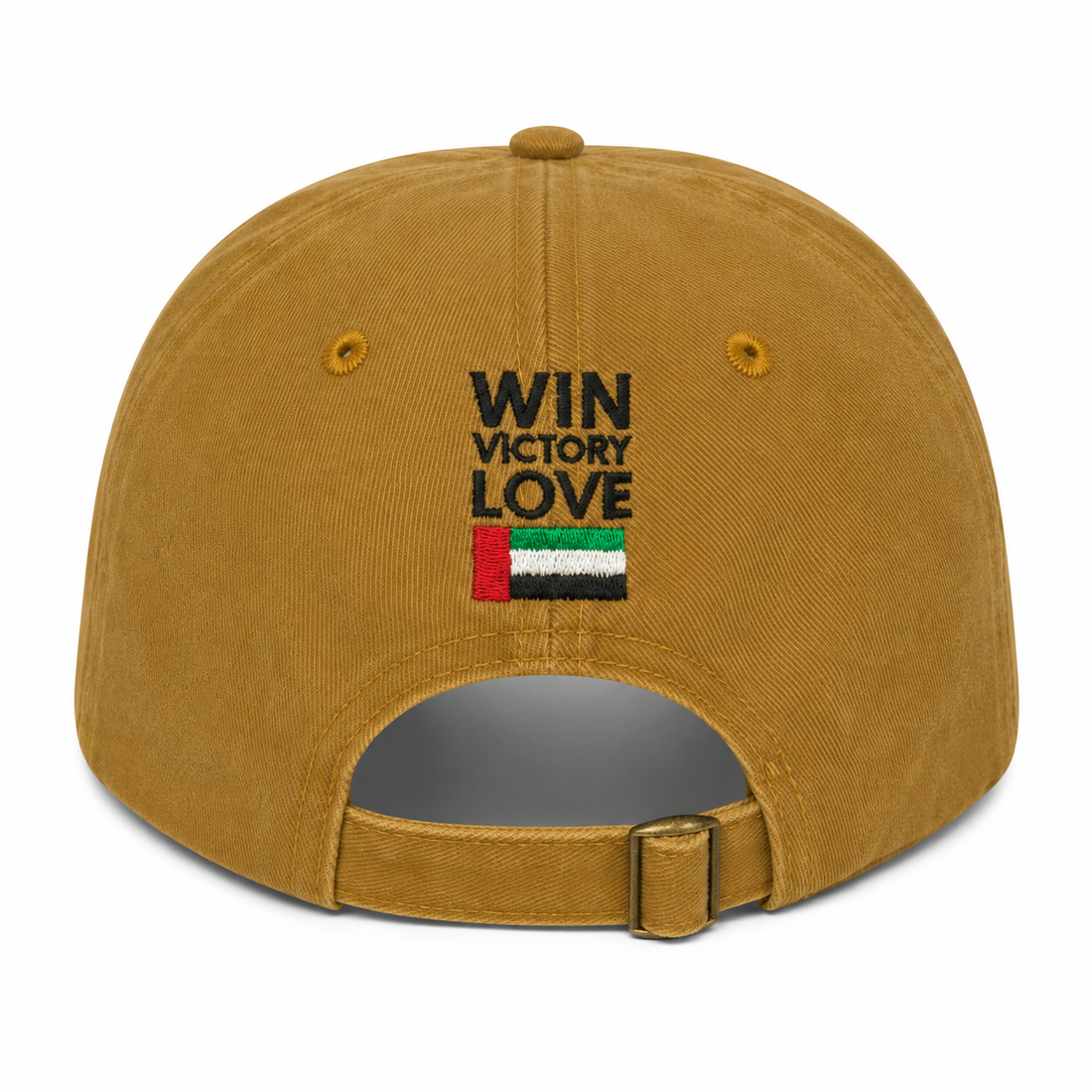 Win Victory Love Cap - Mustard
