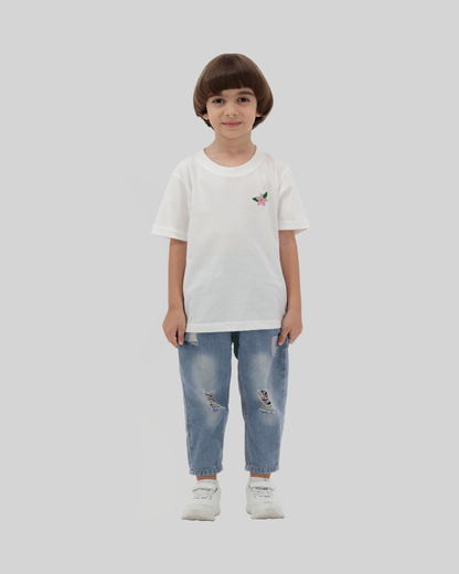 Jasmine kids white T-shirt